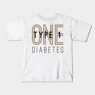 Type 1 Diabetes Kids T-Shirt